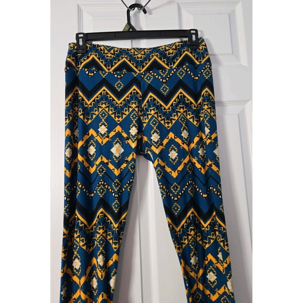 LuLaRoe One Size 2 Pair Mystery Leggings Multicolor - Picture 7 of 11